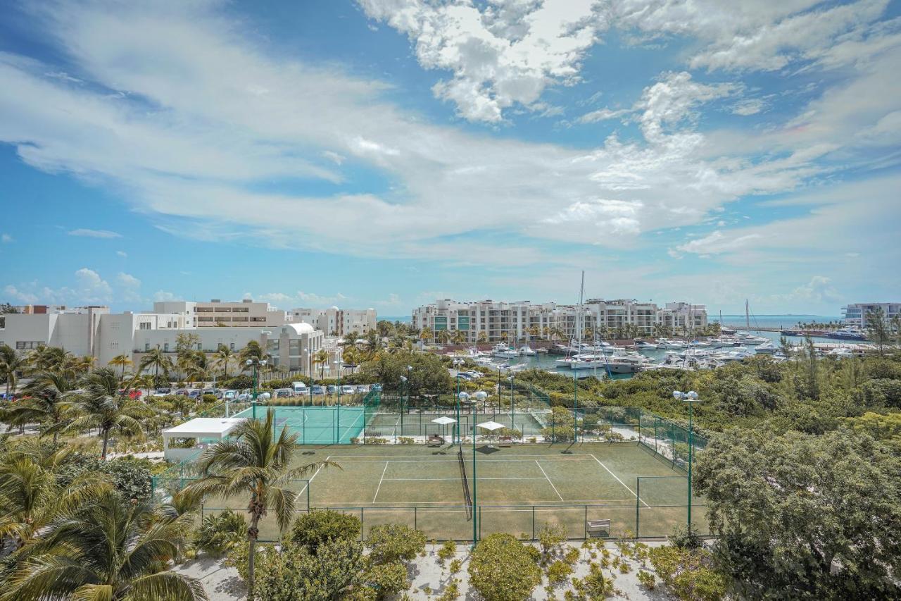 La Amada Condo With Marina View Cancún Exterior foto